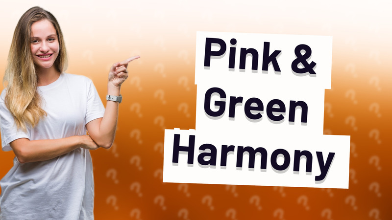 Pink & Green Harmony