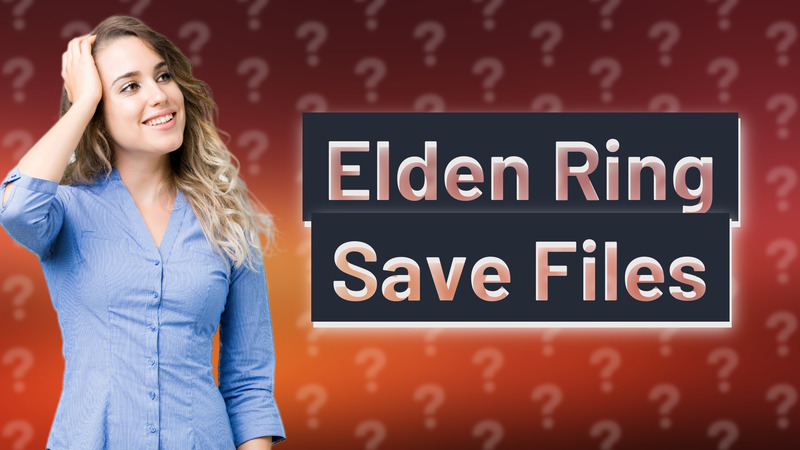 Elden Ring Save Files