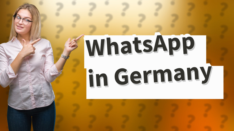 WhatsApp in Germany