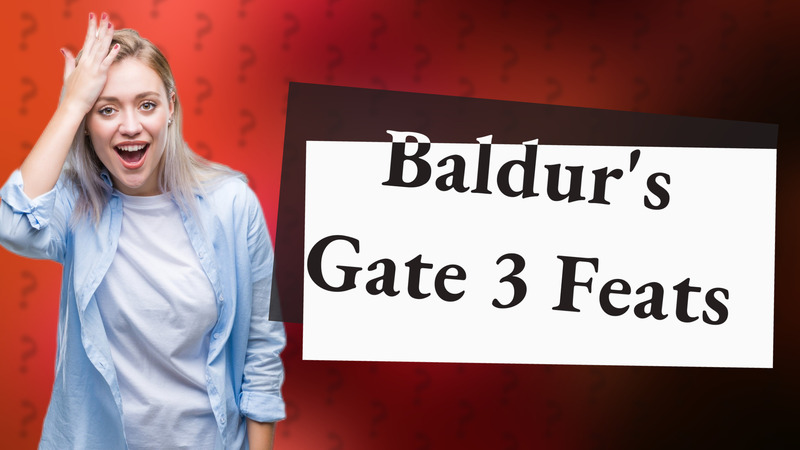 Baldur's Gate 3 Feats