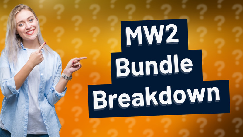 MW2 Bundle Breakdown