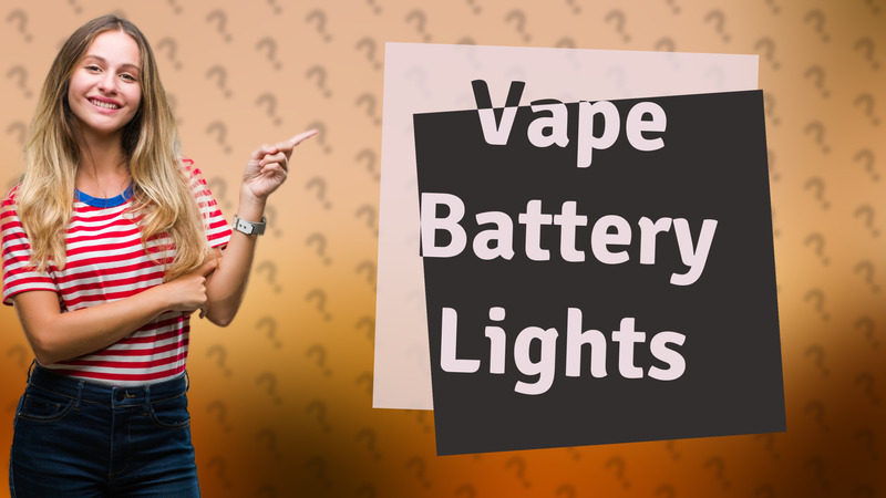 Vape Battery Lights