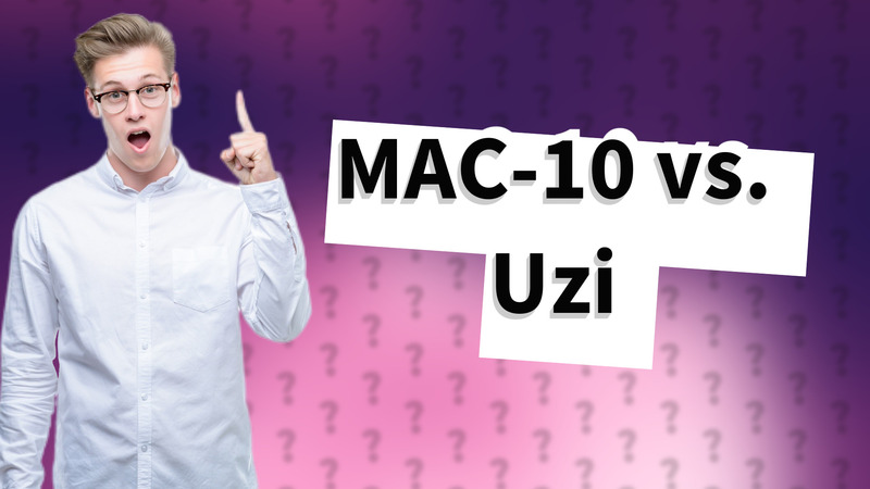 MAC-10 vs. Uzi
