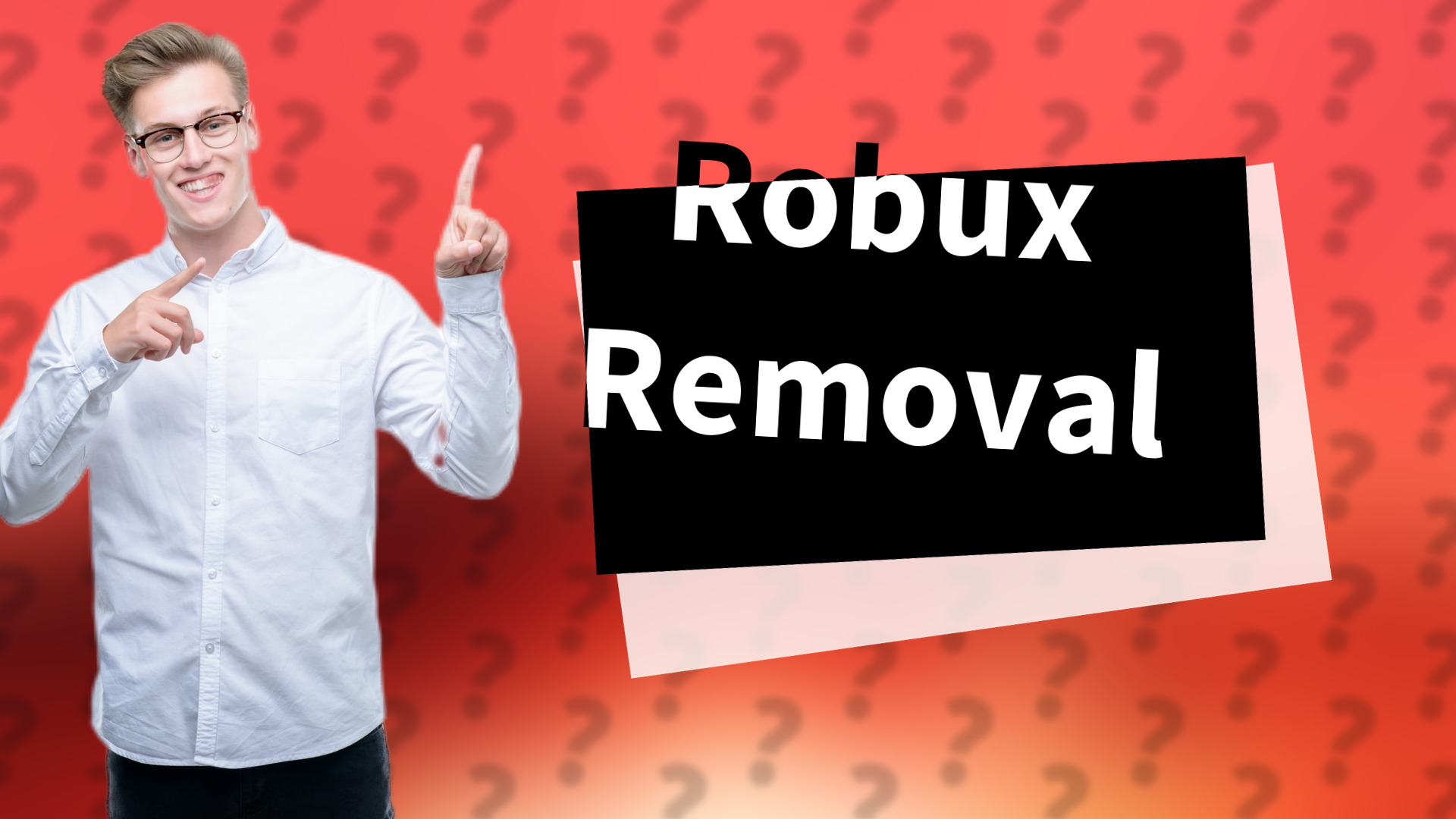 Robux Removal