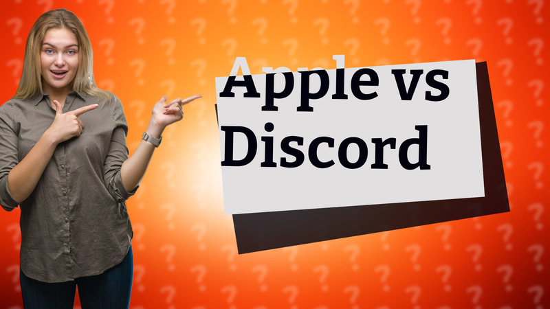 Apple vs Discord