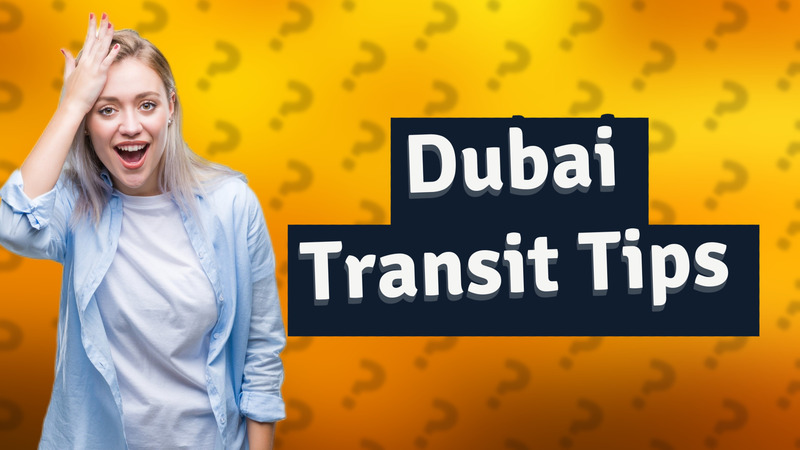 Dubai Transit Tips