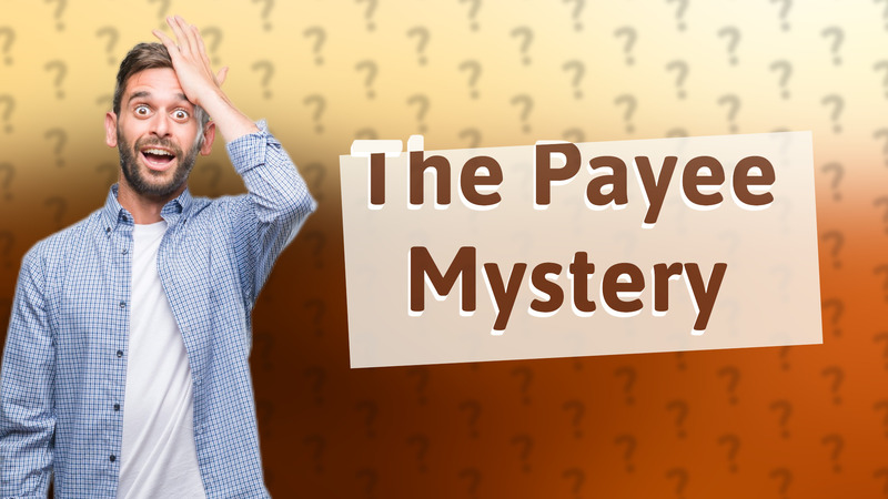 The Payee Mystery