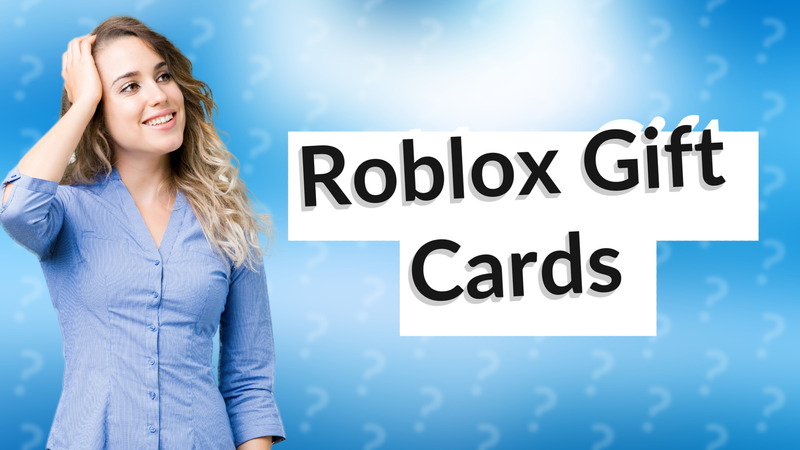 Roblox Gift Cards