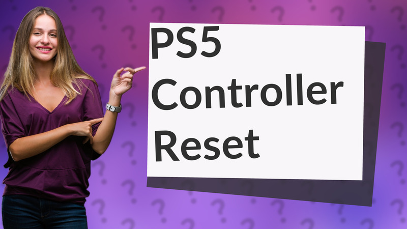 PS5 Controller Reset
