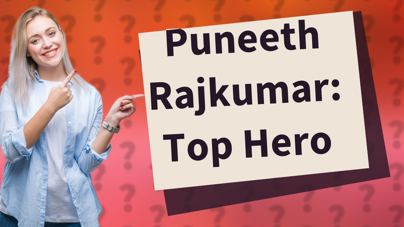 Puneeth Rajkumar: Top Hero