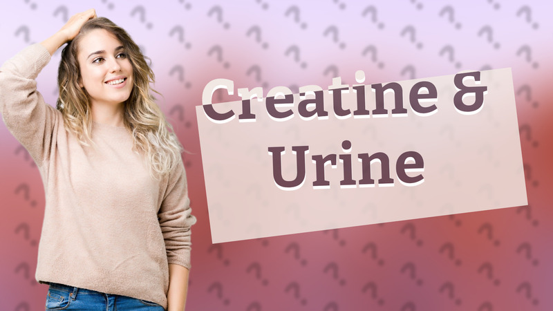 Creatine & Urine