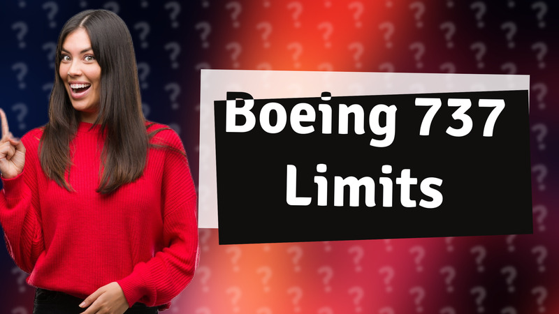 Boeing 737 Limits