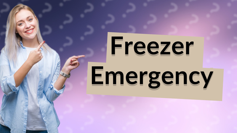 Freezer Emergency