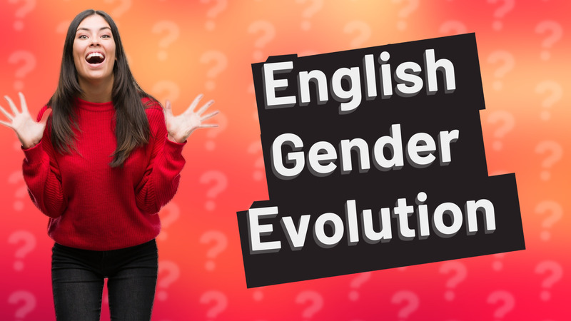 English Gender Evolution