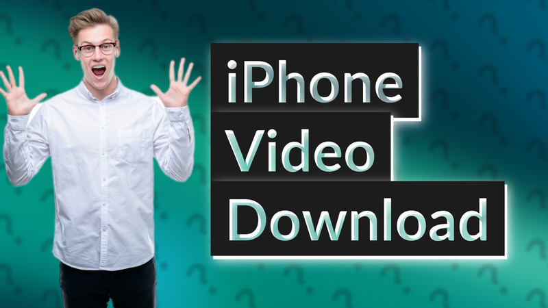 iPhone Video Download