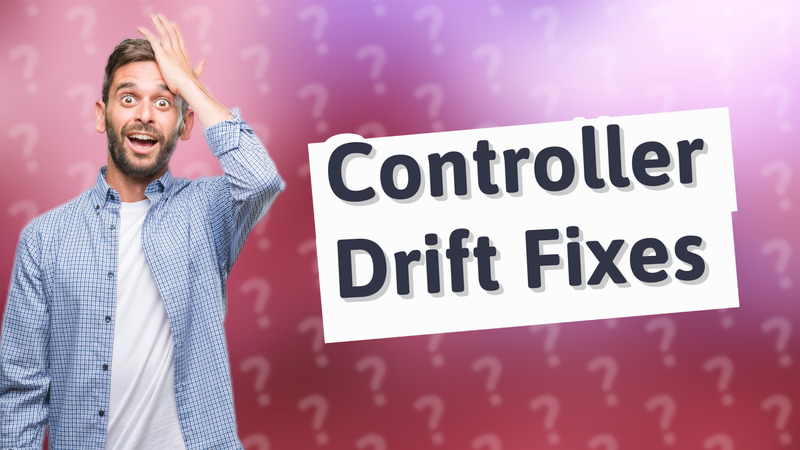 Controller Drift Fixes