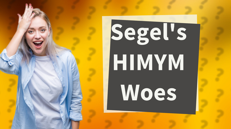 Segel's HIMYM Woes