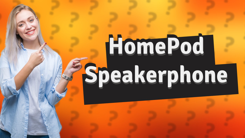 HomePod Speakerphone