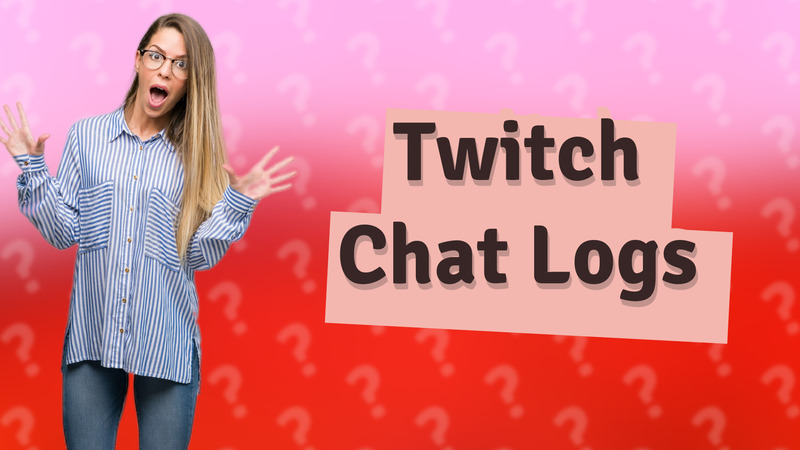 Twitch Chat Logs