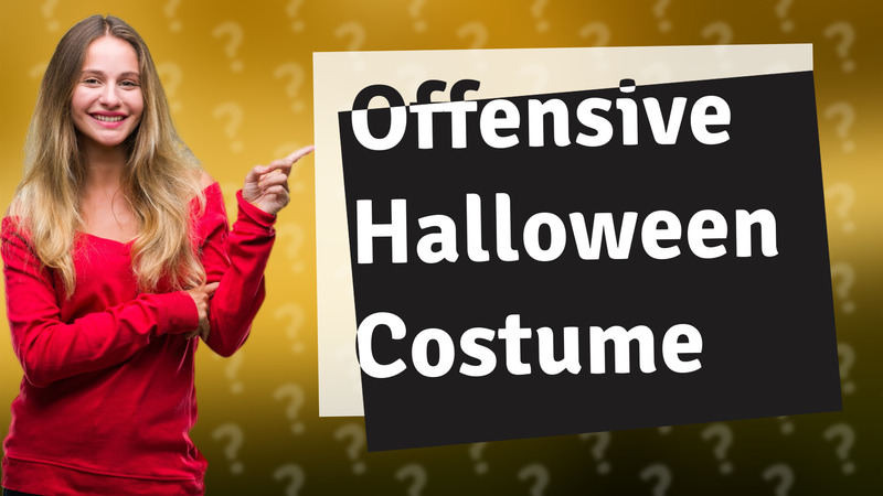 Offensive Halloween Costume