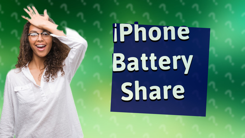 iPhone Battery Share