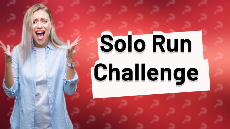 Solo Run Challenge