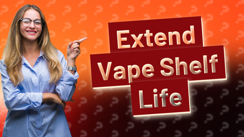 Extend Vape Shelf Life