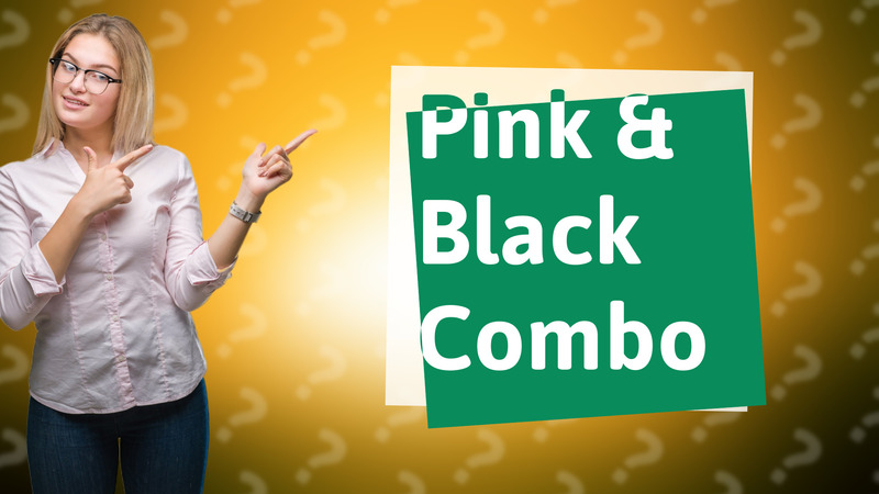 Pink & Black Combo
