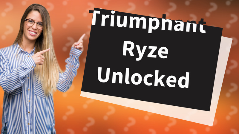 Triumphant Ryze Unlocked