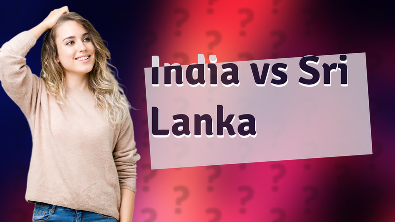 India vs Sri Lanka