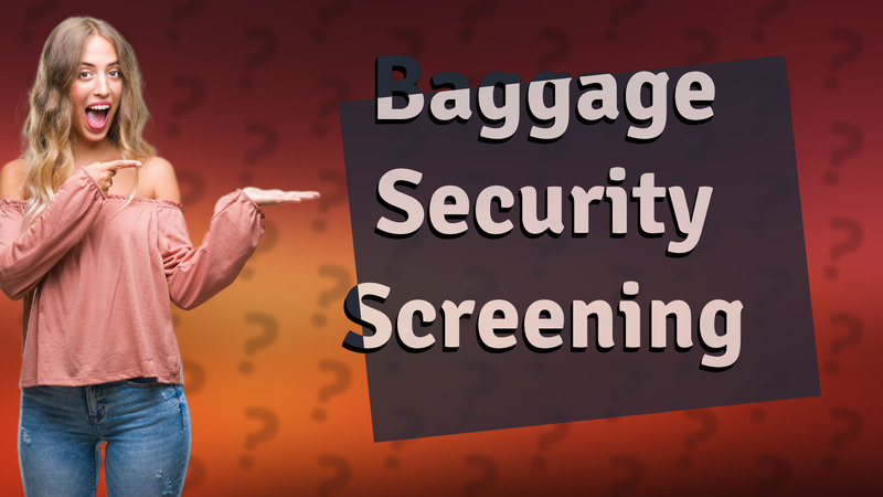 Baggage Security Screening