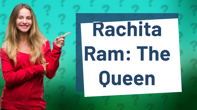 Rachita Ram: The Queen