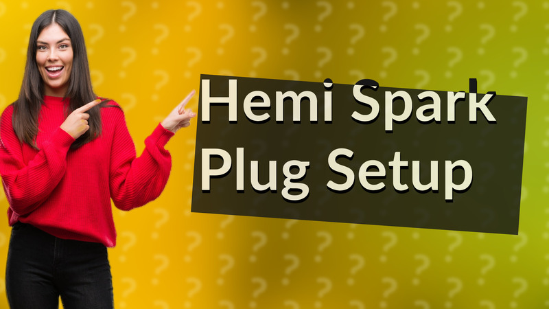 Hemi Spark Plug Setup