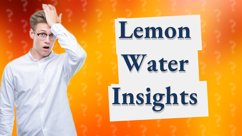 Lemon Water Insights
