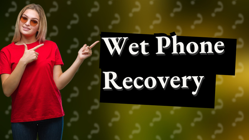 Wet Phone Recovery