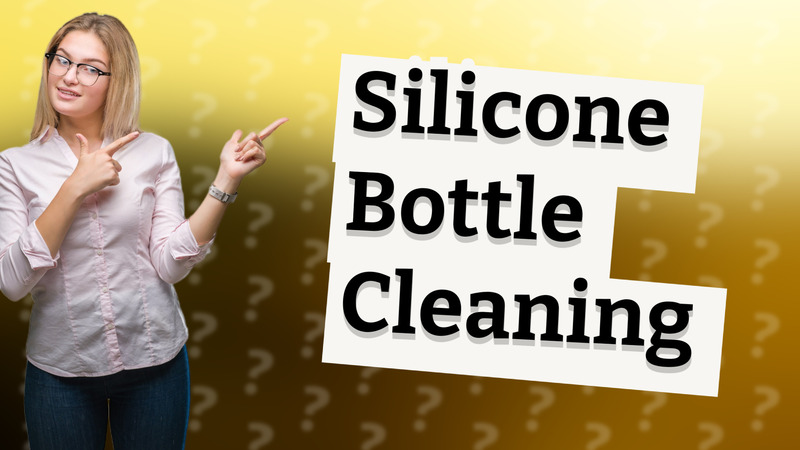Silicone Bottle Cleaning