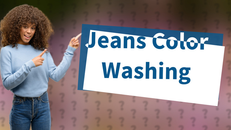 Jeans Color Washing