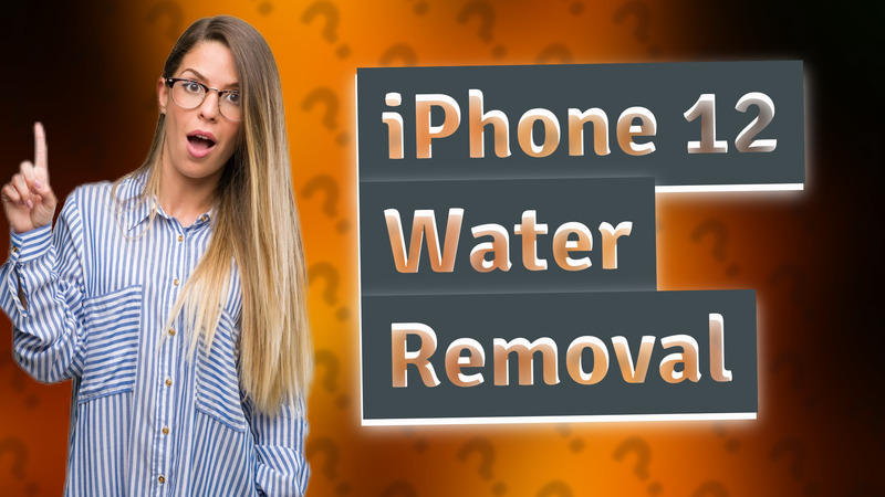 iPhone 12 Water Removal