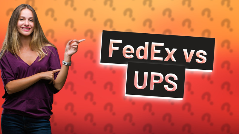 FedEx vs UPS