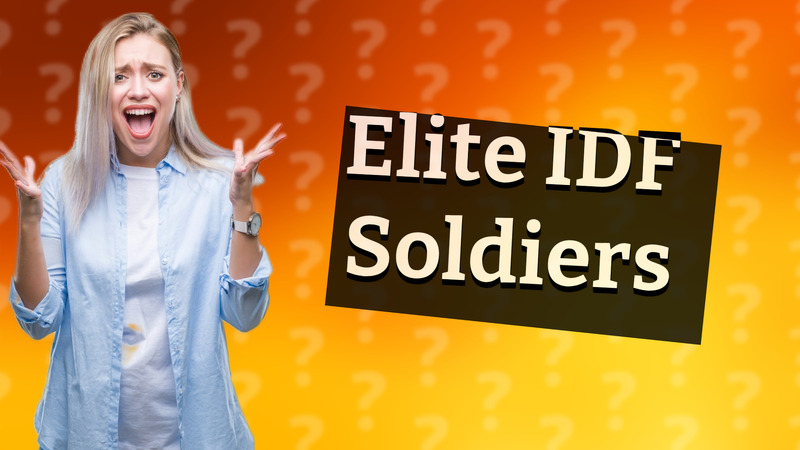 Elite IDF Soldiers