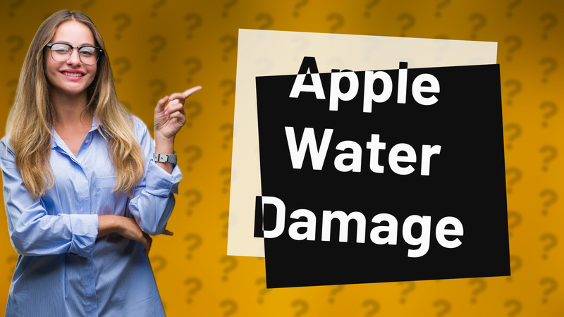 Apple Water Damage