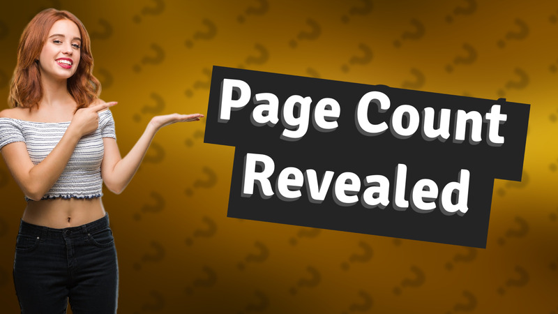 Page Count Revealed