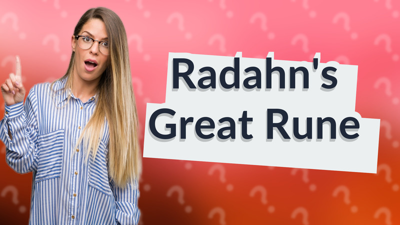 Radahn's Great Rune