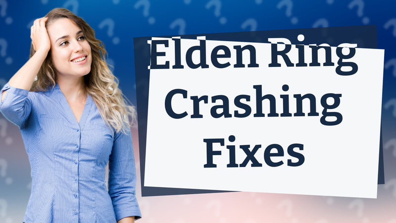 Elden Ring Crashing Fixes