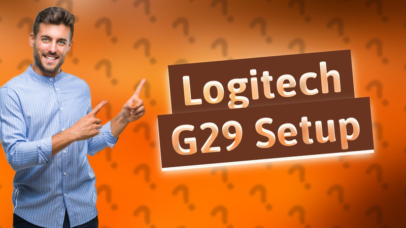 Logitech G29 Setup