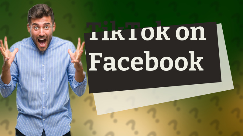 TikTok on Facebook
