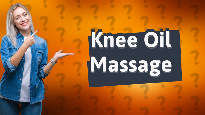 Knee Oil Massage