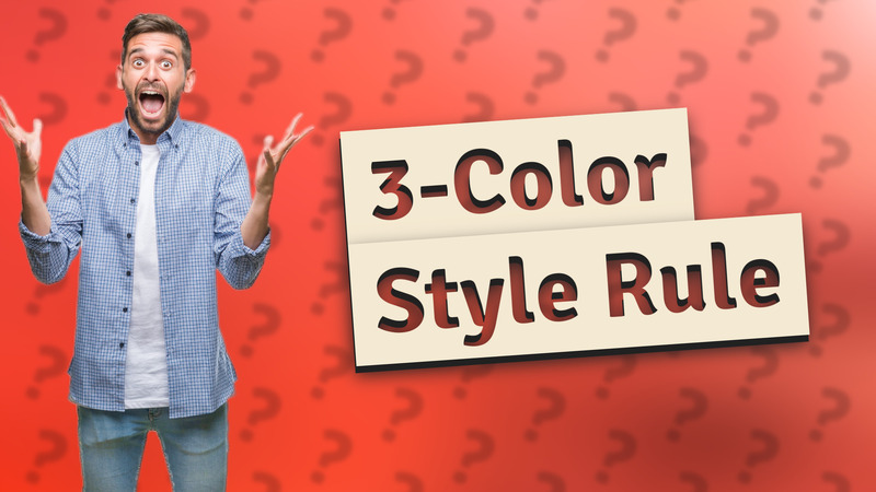 3-Color Style Rule