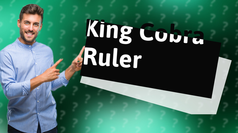 King Cobra Ruler