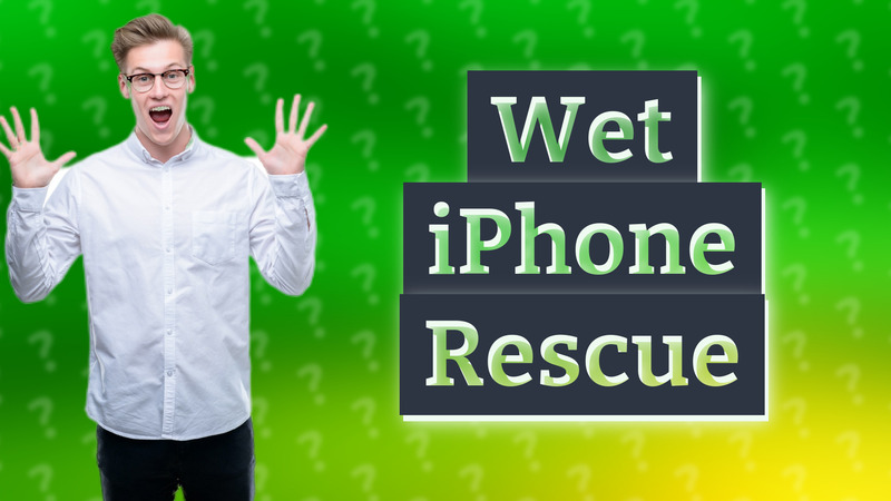 Wet iPhone Rescue